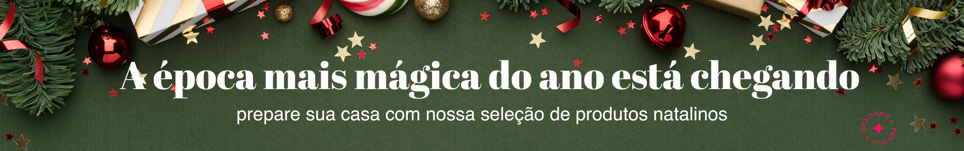 O Natal está chegando