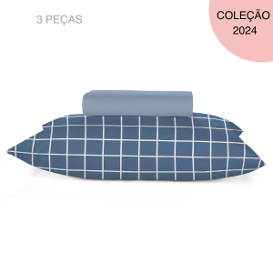 Jogo de lençol casal 3 pçs Teka Diamante