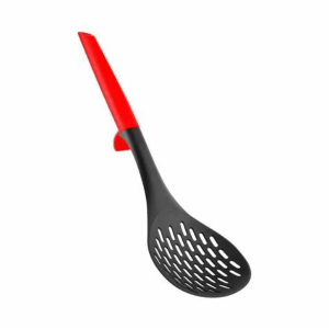 Eescumadeira 33 X 10,5cm  Nylon Cabo Vermelho