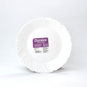 Prato Raso Pétala Duralex Opaline