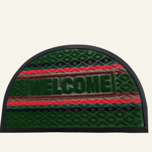 TAPETE ARCO IRIS MEIA LUA 40 X 60 BEM VINDO