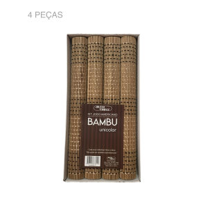 Kit jogo americano 4 peças Unicolor Jolitex