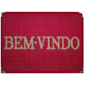 TAPETE 40 X 65 BEM VINDO SISAL