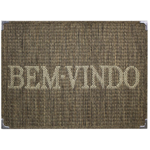 TAPETE 40 X 65 BEM VINDO SISAL