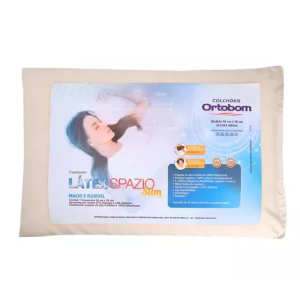 Travesseiro Latex 58 x 38 x 10 Ortobom Slim