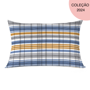 Fronha 50 x 70 100% algodão Teka Crystal estampada