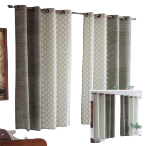 Cortina 2,00 L x 1,80 alt Linha combinada