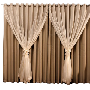 Cortina 2,00 x 1,80 Pérola Toque de Seda,