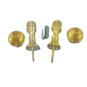 Jogo Suporte Eco Europa  Brise Dourado 13 MM