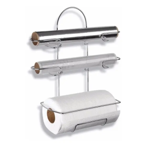 Suporte Para Papel Triplo Luxo Cromado