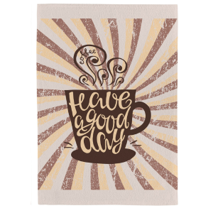 Pano de copa Fiori 100% algodão Teka