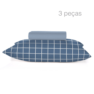 Jogo de lençol  King 3 pçs Teka Diamante