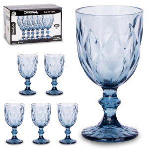 Jogo de taças Diamante 260 ml 6 pçs