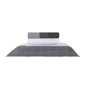 Jogo de lençol solteiro 3 pçs 200 fios Naturalle