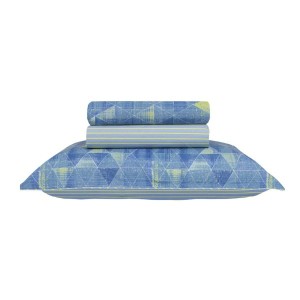 Jogo de lençol solteiro 3 pçs 200 fios Naturalle