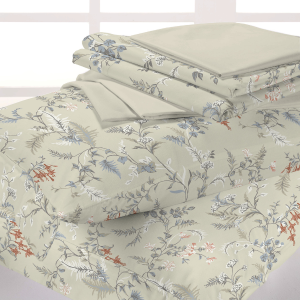 Jogo de lençol queen 4 pçs Microcotton