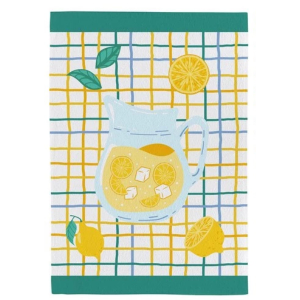 Pano de copa Fiori 100% algodão Teka