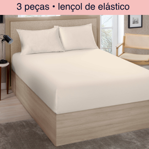 Jogo lençol queen 3 pçs Premium Línea