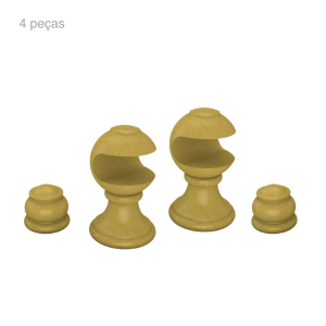 Jogo Suporte Eco  Europa  Grosso 28 mm